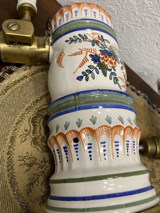 Порцеланов френски кран за бира с месингова ръчка