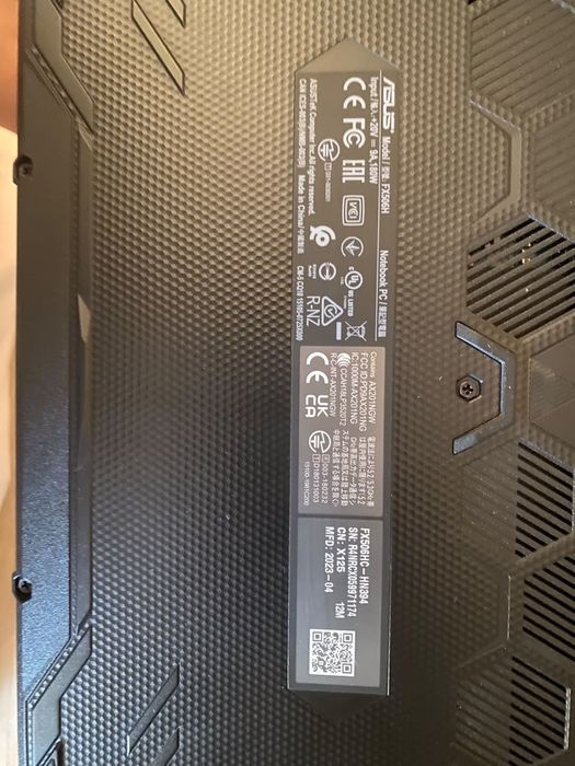 Ноутбук Asus Tuf gaming