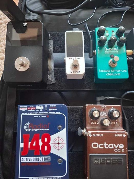 Pachet pedale bass pro: Radial J48 + Empress Comp + MXR bass + Boss - 3000 lei