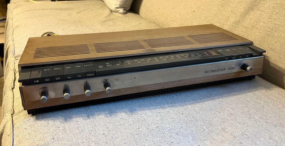 Amplificator cu Tuner Bang Olufsen Beomaster 1000 - colectie anii 60