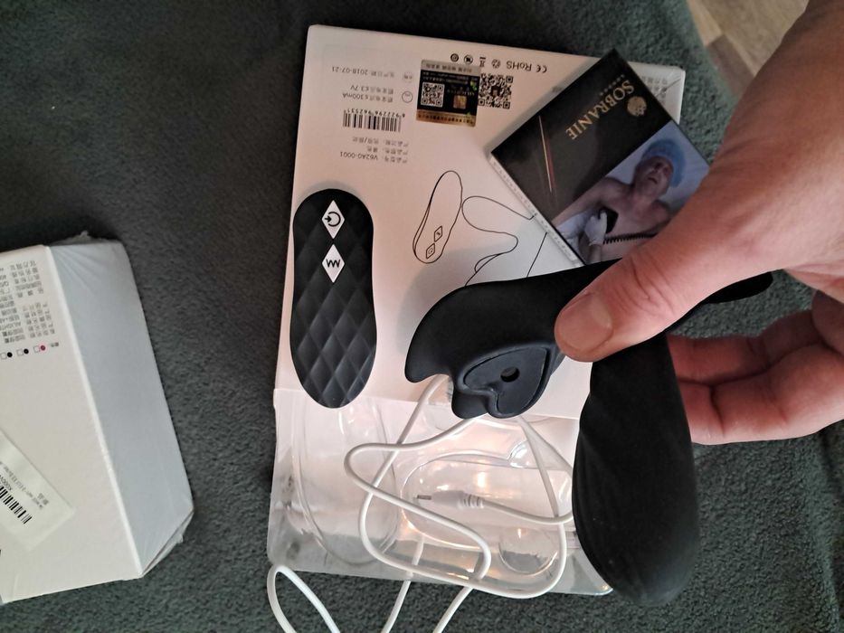 Aparat masaj  vibbratii si telecomanda