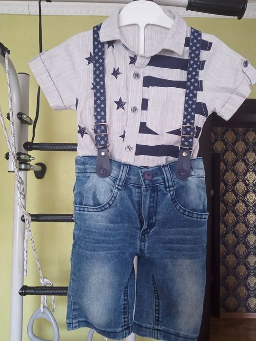 Летние костюмчики на мальчика