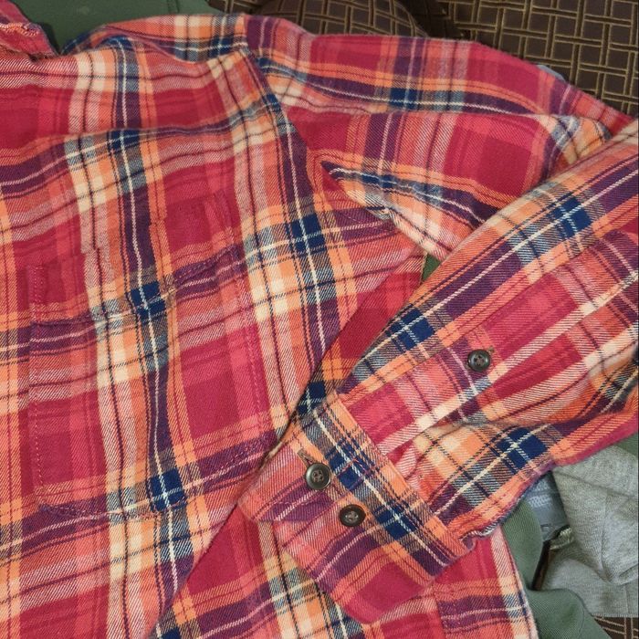 фланелевая рубашка UNIQLO