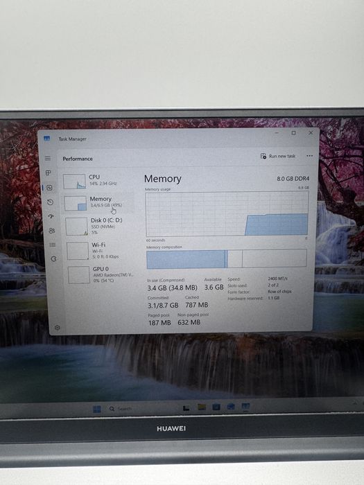 Laptop Huawei Matebook D15
