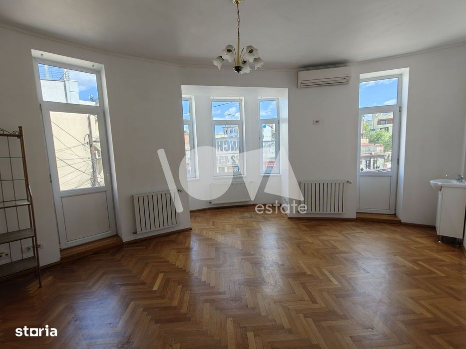 De închiriat: apartament 4 camere stradal- pretabil birou - Cotroceni