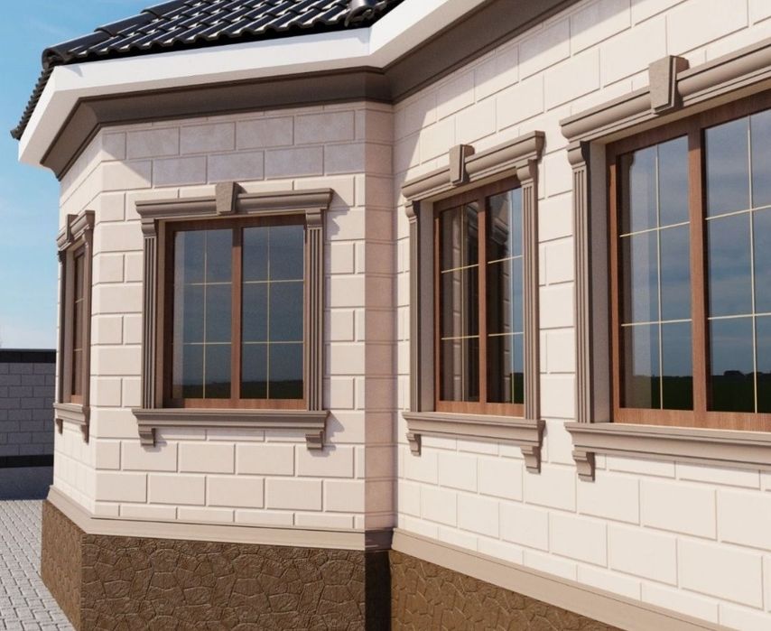 Фасадные термопанели, полифасад, облицовка домов