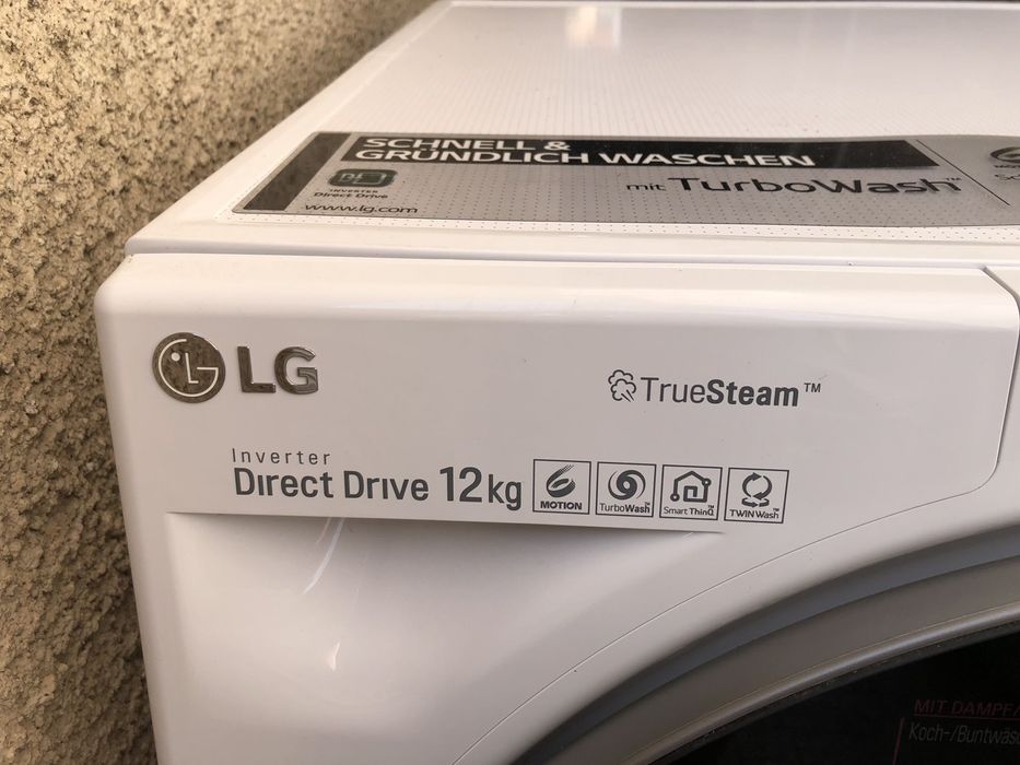 Пералня LG Inverter Direct Drive 12 кг А+++ TrueSteam