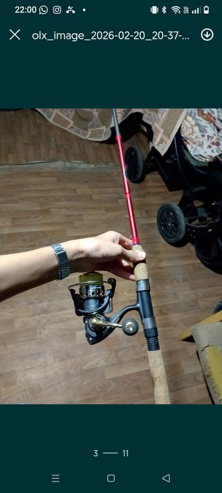 Спиннинг сшимано катана 240 см 10-30 тест