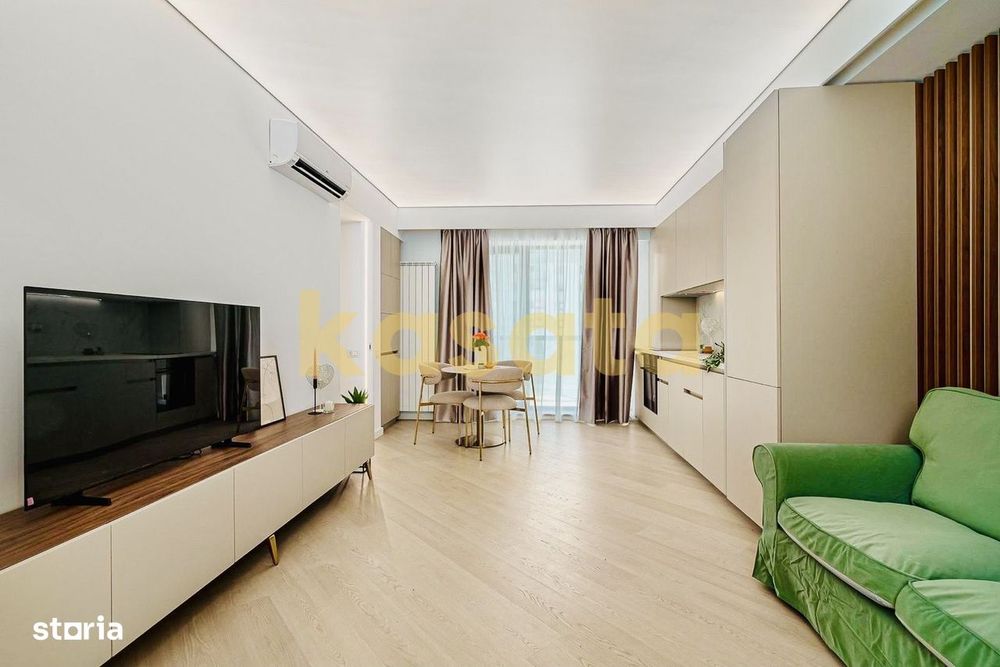 De Inchiriat | Studio Dublu | 2 Camere | Pipera - Aviatiei | Cortina — fotografia 1