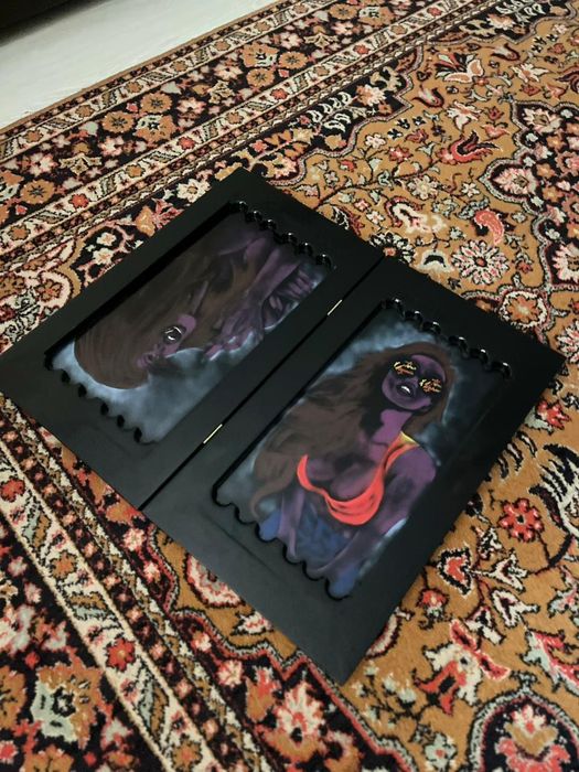 Нарды игровые с рисунком