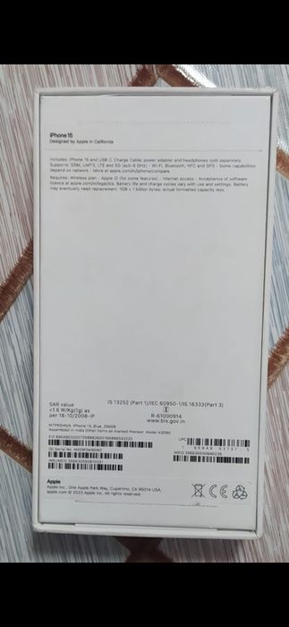 iPhone 15 с гарантии