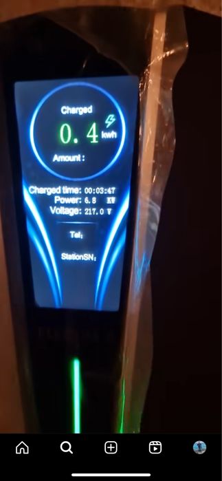 Зарядное устройство для электромобиля 7 квт Gbt