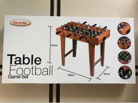Stol futboli 69x37x65 sm, bolalar va kattalar uchun o'yin stoli