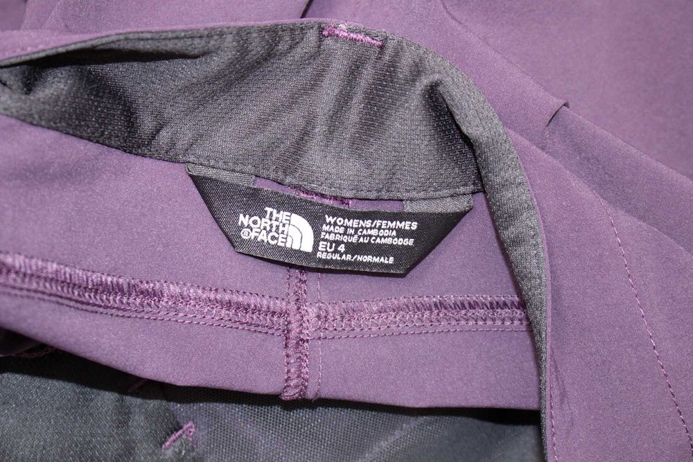 The North Face оригинален дамски панталон софтшел лилав EU4 размер S
