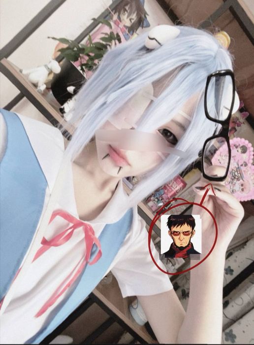 Косплей Аянами Рей евангелион