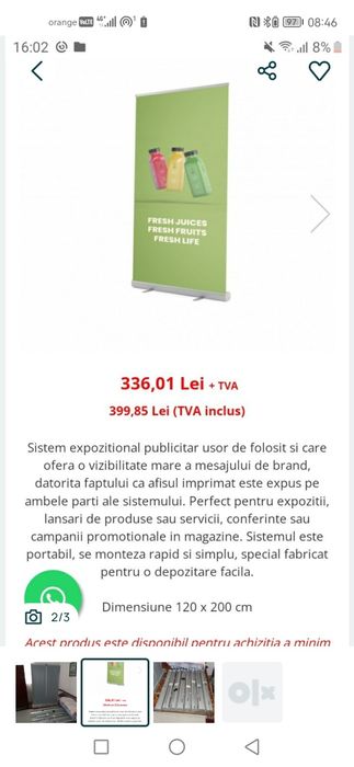 Roll Up banner publicitar