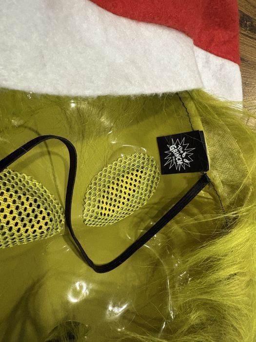 Карнавална маска и ръкавици на Гринч - The Grinch