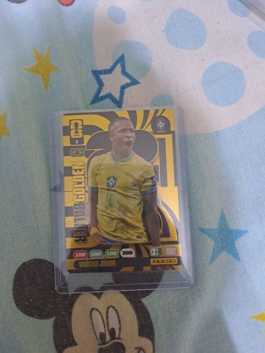 Cartonas panini vinicius junior 30 lei pret negociabil