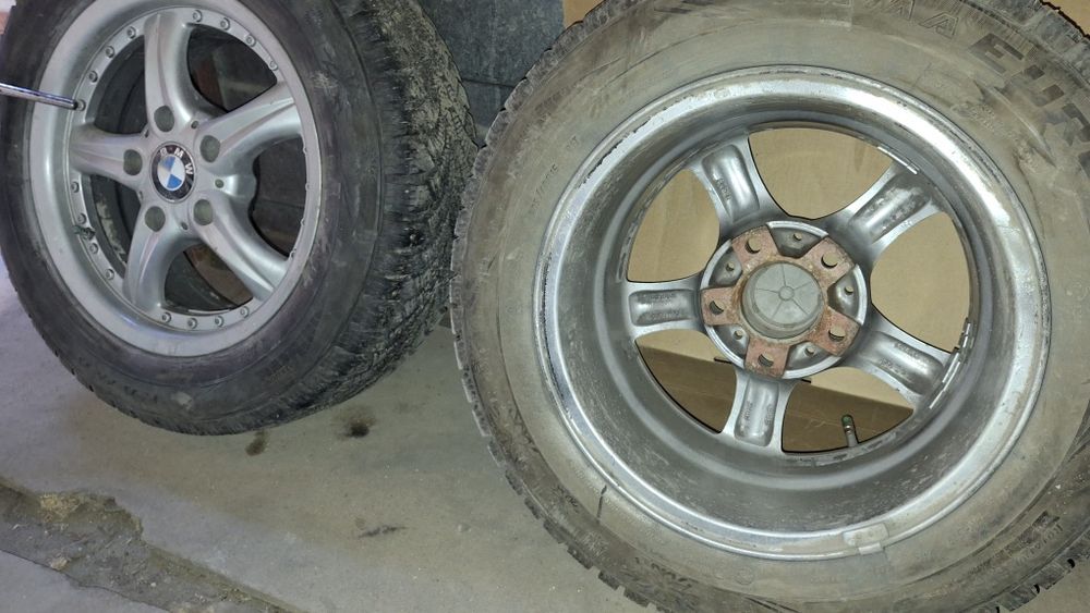 Комплект зимний резины с дисками .