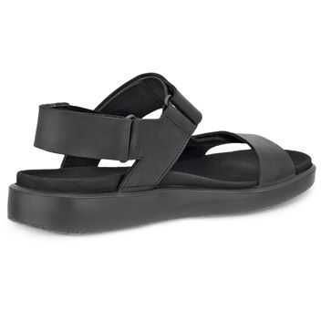 Ecco, Sandale casual din piele Flowt M. Negru, 41