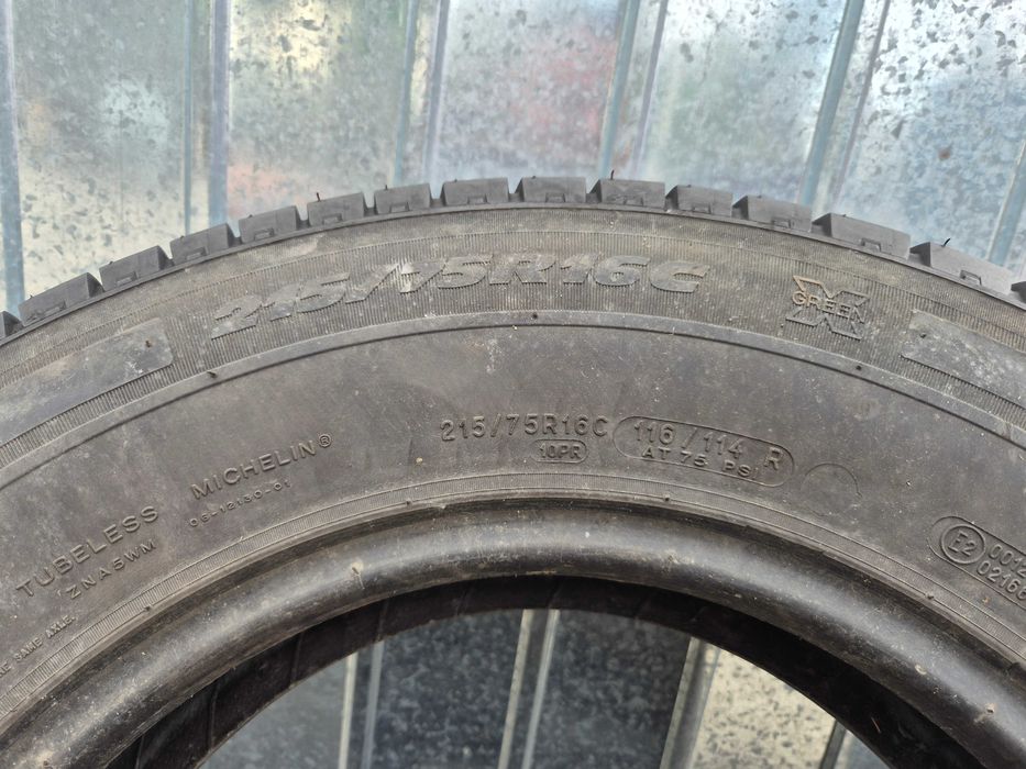 1 Anvelopa de VARA - 215/75/16C 116/114R - Michelin Agilis - Stare BUNA - DOT 2019 !