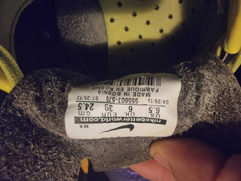 Nike mercurial N39 Лилави Бутонки