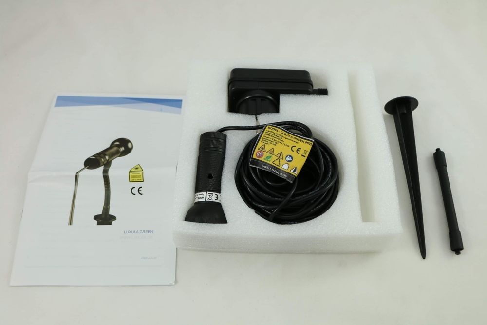 многоточков зелен лазер, градинска декорация, Luхula