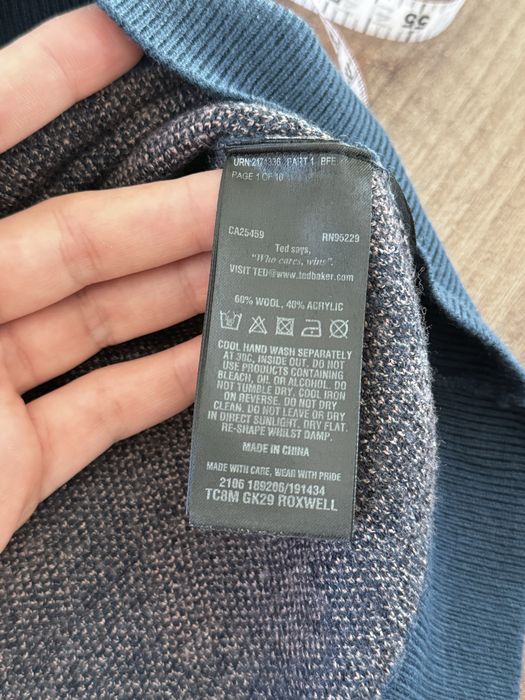 Pulover Ted Baker 60% lana nou