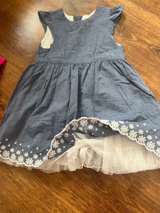 Lot de 6 rochițe pentru fetițe 9-12 luni (H&M,mayoral)