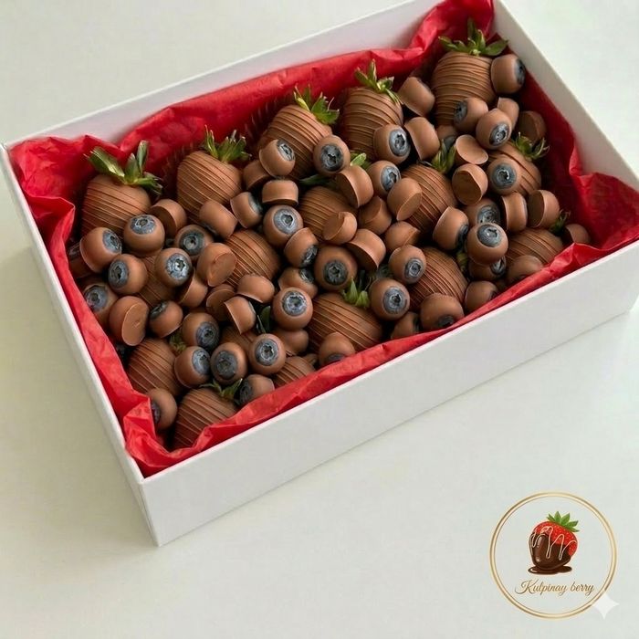 Клубника&Голубика в шоколаде