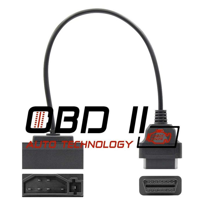 Кабел / Преходник / Адаптер за Ford 7 Пина 7 Pin Форд Delphi Autocom