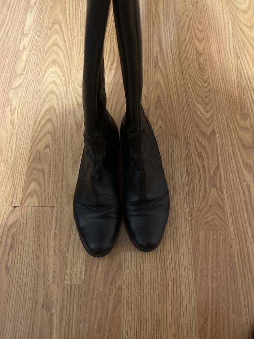 Ботуши естествена кожа р.37.