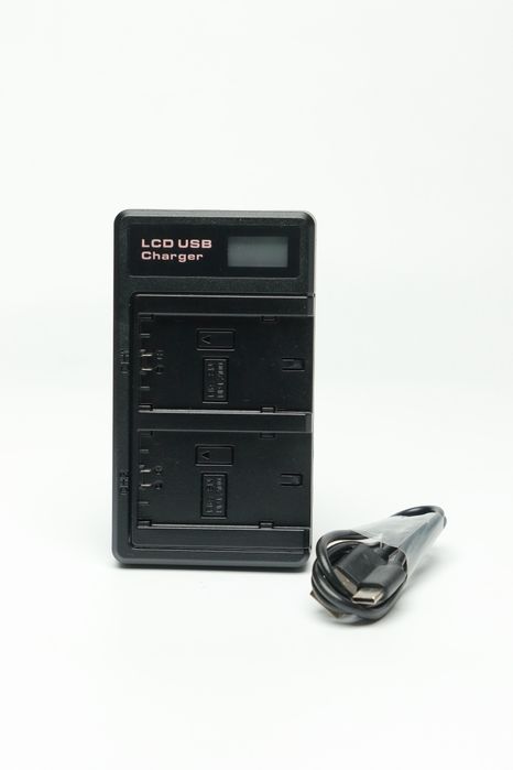 Sony NP-FZ100 Две батарейки + Двойная зарядка  (LCD USB Charger)