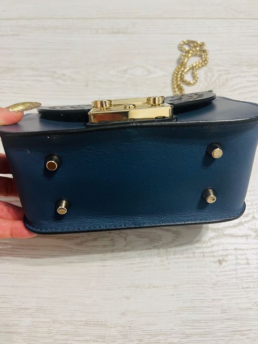 Geanta mini steel blue Furla