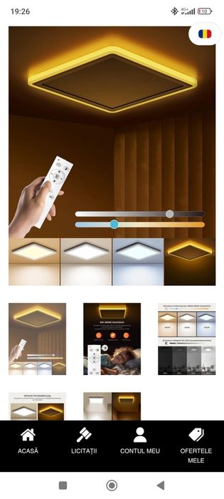 Vând diferite modele de aplice led