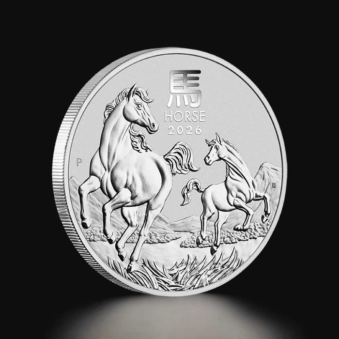 Сребърна монета Австралийски Лунар Кон 2026