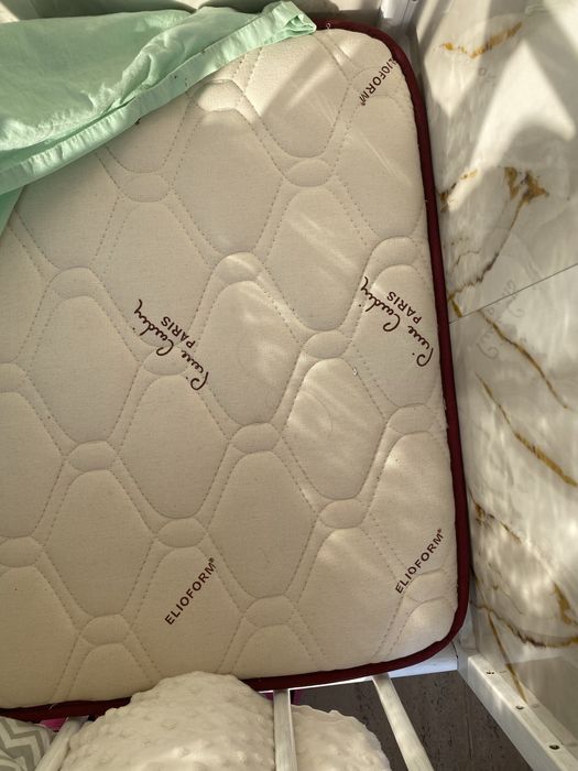 Детска кошара от дърво на колела