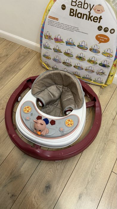 Ходунок +в подарок коврик