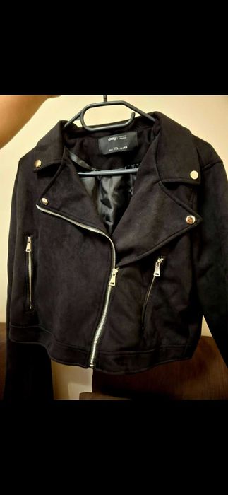 Велурено дамско яке