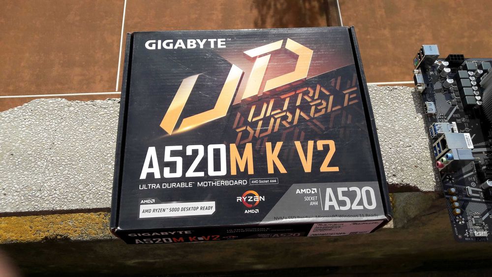 Kit AMD Ryzen 3 3200G, Gigabyte A520M K v2, 16GB DDR4, GTX 1060 6GB, Seasonic 520W