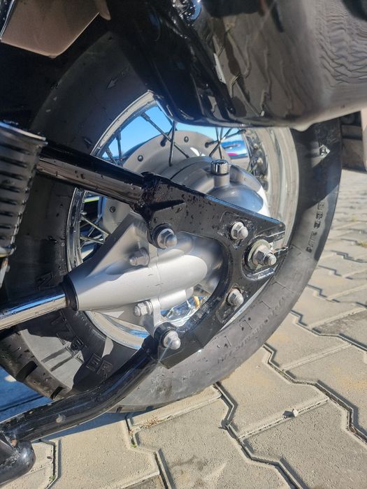 Yamaha Dragstar 650-permis A2-ITP 2027 noiembrie ..cauciucuri Metzeler