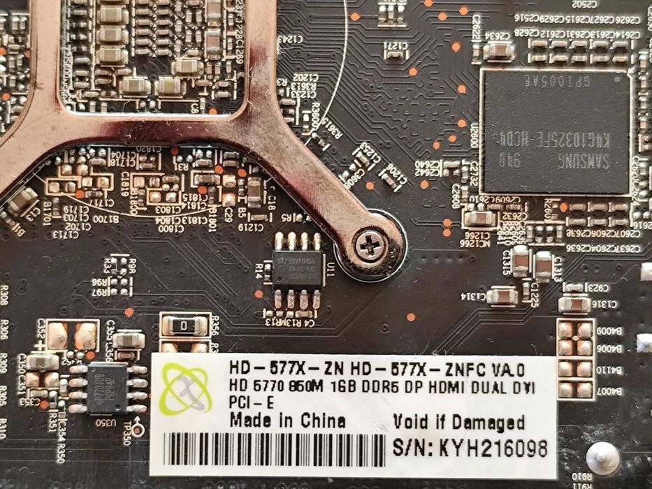 Placă video XFX Radeon HD 5770 1GB GDDR5 – Ediție Colecție / Retro Gaming