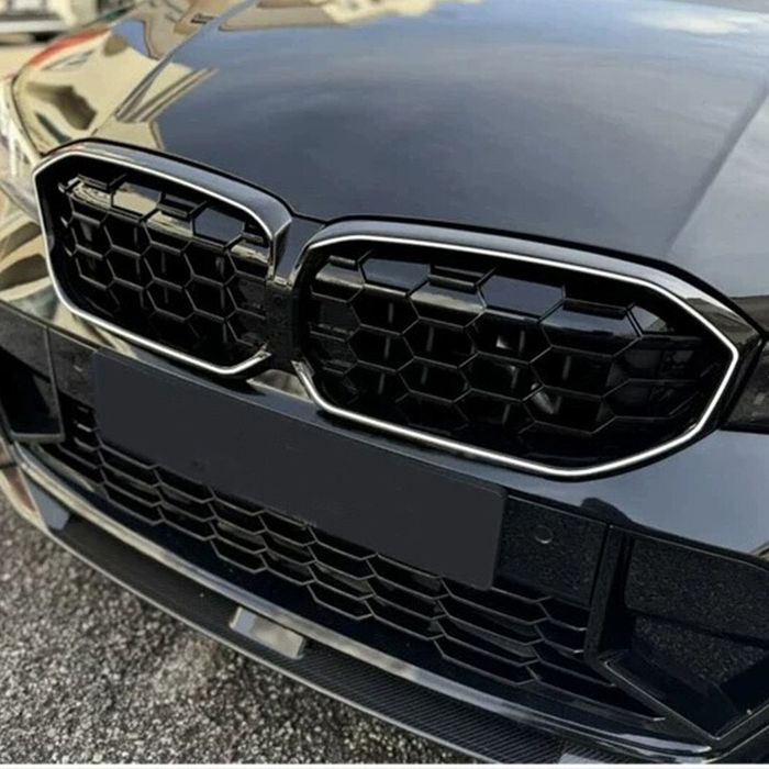 LED светещи двойни бъбреци BMW 3 G20 G21 грил решетки лед бмв г20 г21