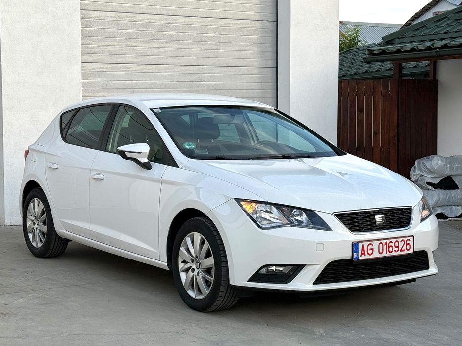 REZERVAT ! Seat Leon 2014 1.2 benzina 85CP RAR Efectuat Carte RO Euro 6 188000km Navigatie Clima Pilot Comenzi Volan
