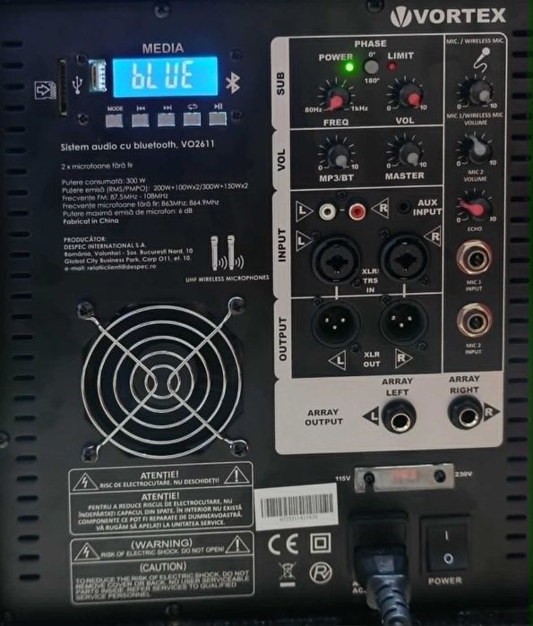 Boxe line array + modul de amplificare noi