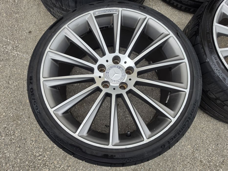 5х112/19 Мерцедес AMG Спорт Пакет с гуми 5x112/19 Mercedes