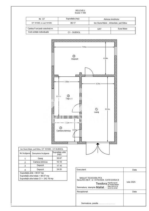Casa Individuala in Sura Mare 5 camere,
