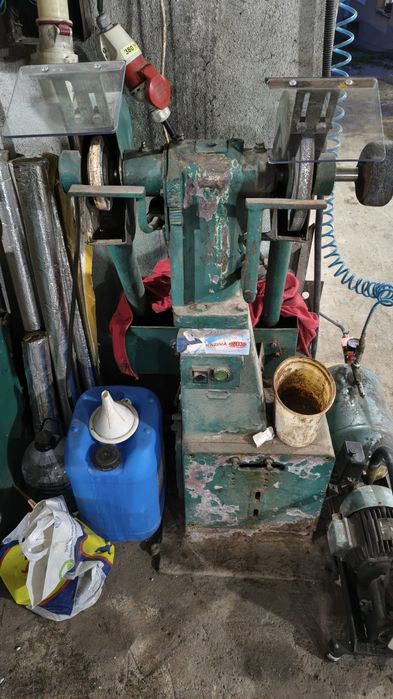 Vand masina vericala si polizor alimentata la 380