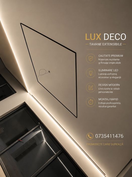 Tavane extensibile premium / montaj calitativ