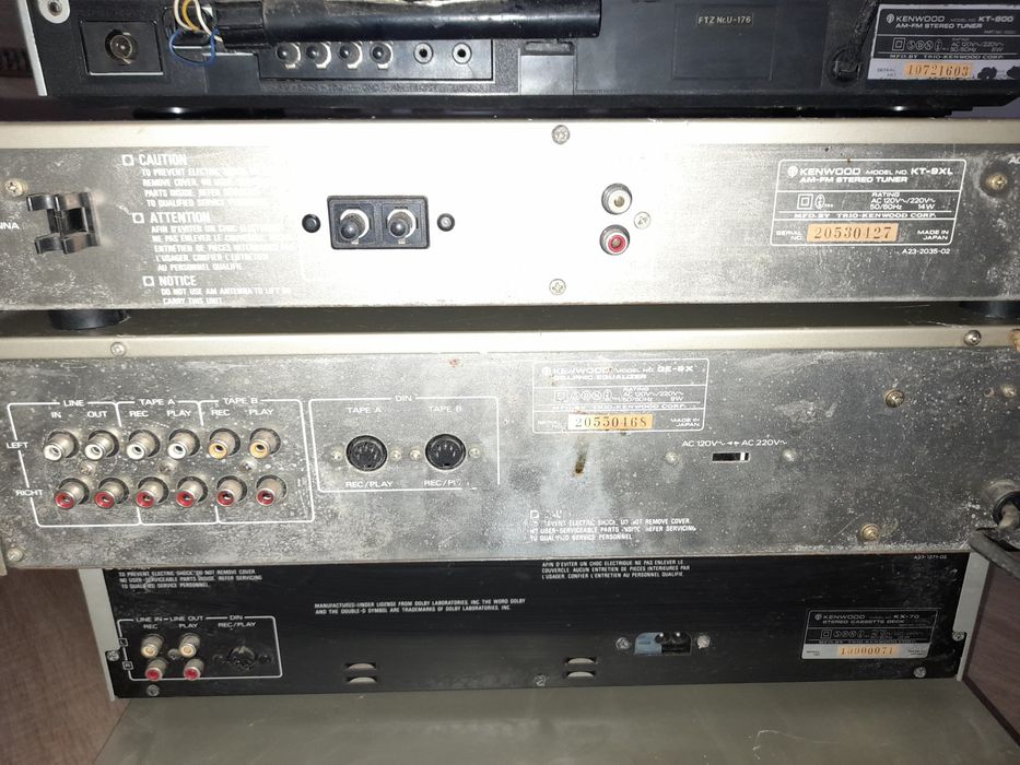 Tuner deck caset KENWOOD